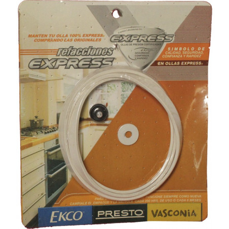 EMPAQUE VALVULA DE SEGURIDAD 12 LTS. | Refacción y Repuesto para Ollas Express