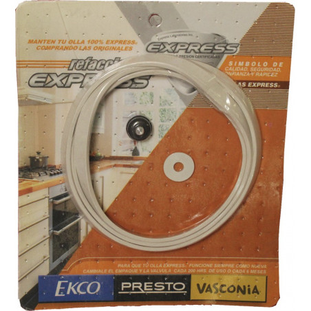 EMPAQUE VALVULA DE SEGURIDAD 21 LTS. | Refacción y Repuesto para Ollas Express