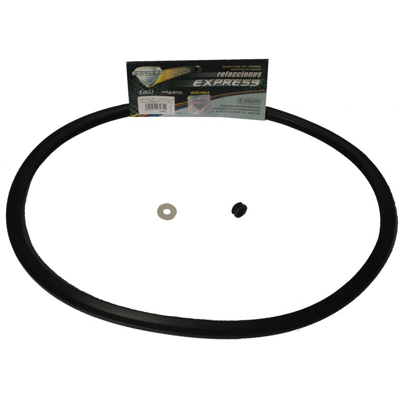 EMPAQUE VALVULA 15-17-21 LTS. TROQUELADA | Refacción y Repuesto para Ollas Express