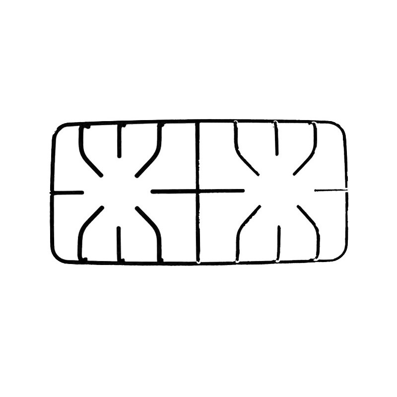 PARRILLA SUPERIOR NEGRA | Refacción y Repuesto para Estufas