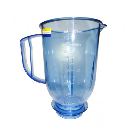 Vaso de licuadora tipo Hamilton redondo policarbonato azul