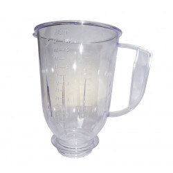 Vaso de licuadora Master tipo Hamilton redondo de plástico | Refacciones para LICUADORA