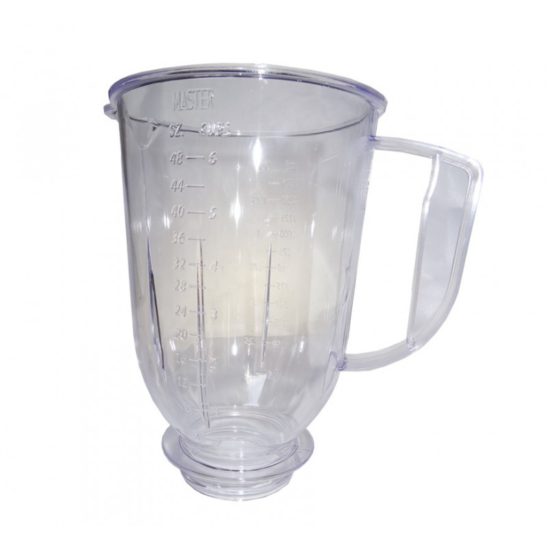 Vaso de licuadora Master tipo Hamilton redondo de plÃ¡stico | Refacción y Repuesto para LICUADORA