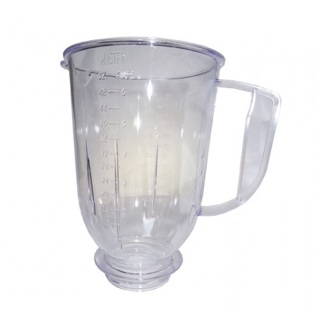 Vaso de licuadora Master tipo Hamilton redondo de plástico | Refacciones para LICUADORA