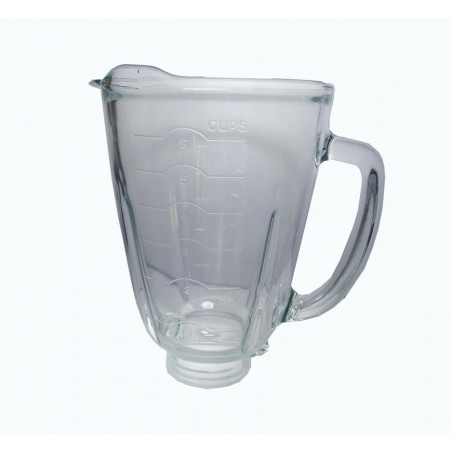 Vaso de licuadora de cristal reversible económico | Refacciones para LICUADORA
