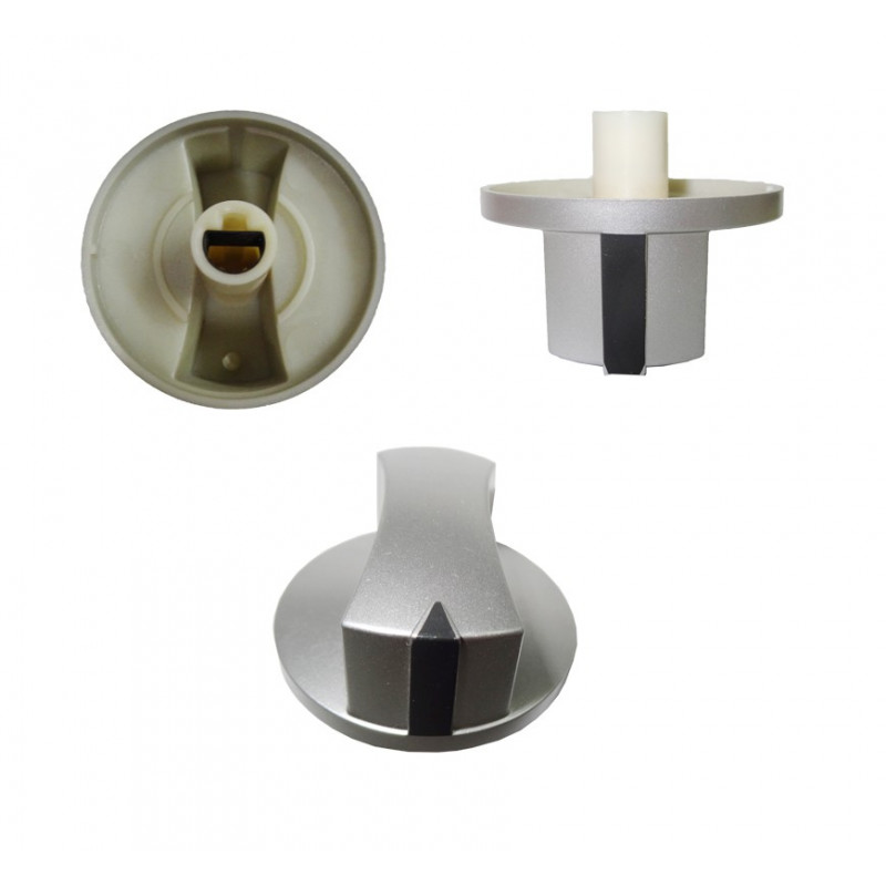 PERILLA PARA TERMO CONTROL GRIS | Refacción y Repuesto para Estufas