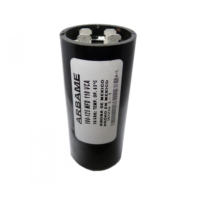 CAPACITOR ARRANQUE DELGADO 1/16 A 1/4 HP