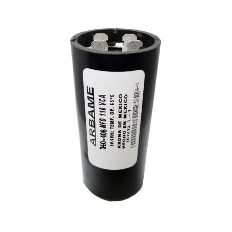 CAPACITOR ARRANQUE DELGADO DE 3/4 HP. | Refacción y Repuesto para Lavadoras