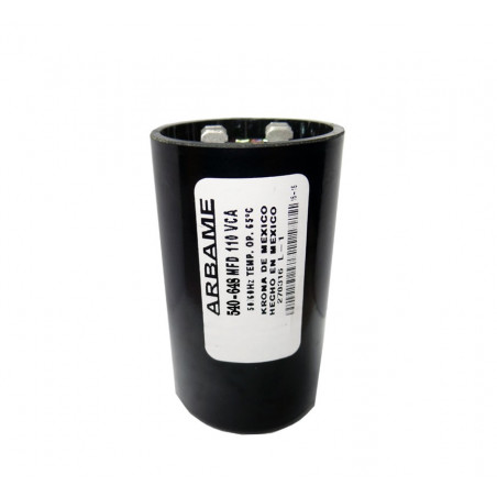 CAPACITOR ARRANQUE GRUESO 1 A 1 1/2 HP. | Refacción y Repuesto para Lavadoras