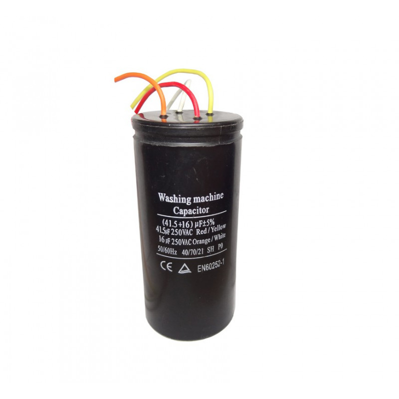 CAPACITOR 41.5+16-250 VCA | Refacción y Repuesto para Lavadoras