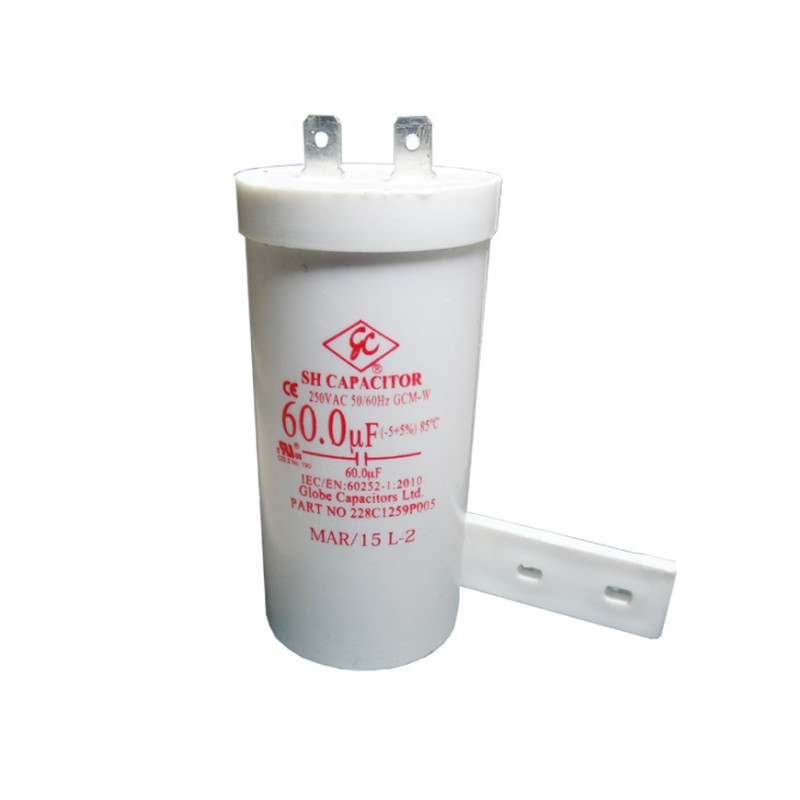 CAPACITOR 60 MF. | Refacción y Repuesto para Lavadoras