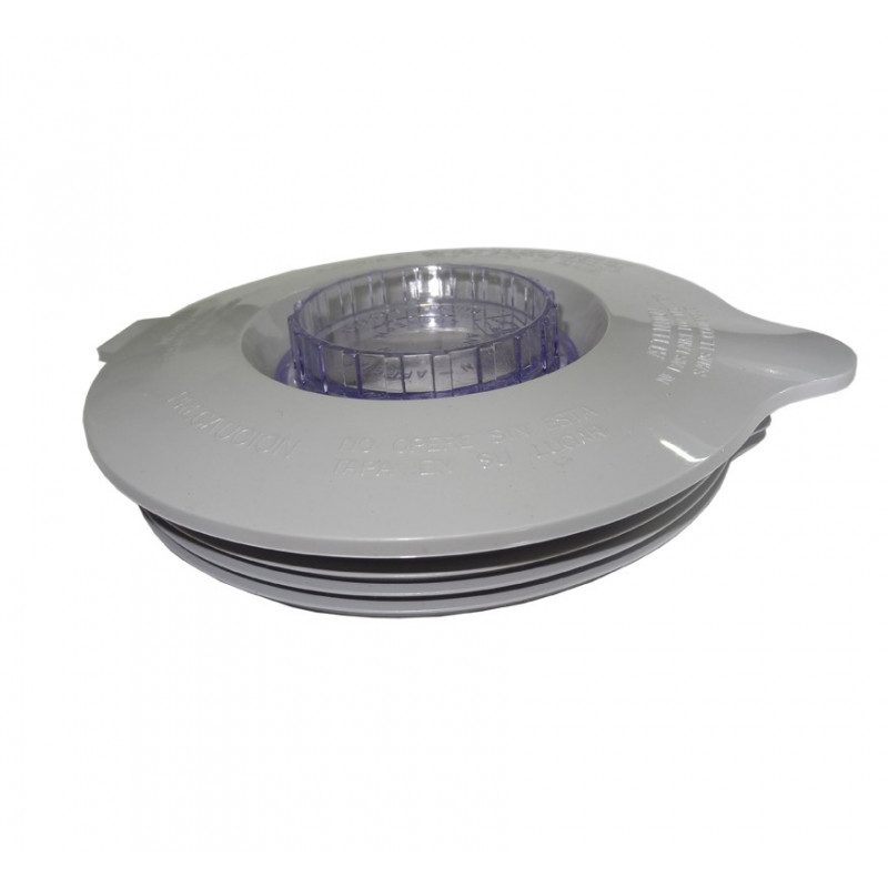 tapa de vaso con tapon grande gris | Refacción y Repuesto para LICUADORA