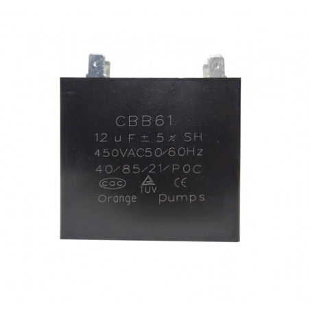 CAPACITOR DE 12 CUADRADO MFD