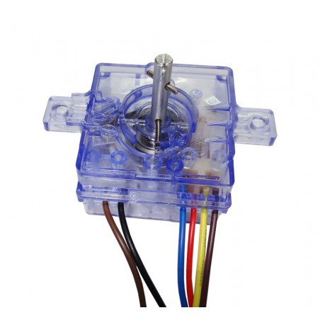 RELOJ MECANICO 1 PERILLA 6 CABLES 1 CONECTOR | Refacción y Repuesto para Lavadoras