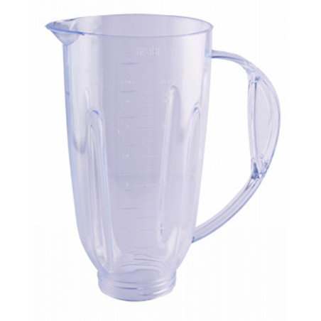 Vaso de licuadora tipo Black&Decker entrada chica Master plÃ¡stico