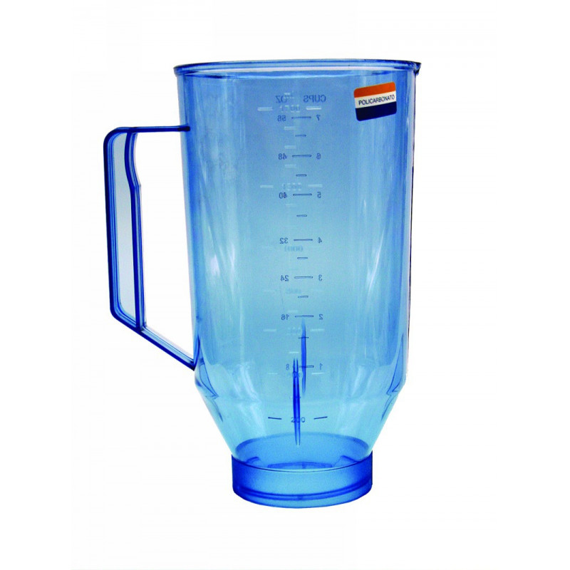 Vaso de licuadora tipo Blendix policarbonato azul master