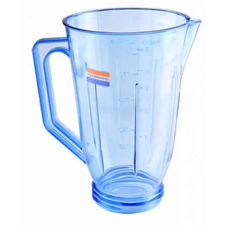 Vaso de licuadora Master tipo Man policarbonato azul | Piezas para LICUADORA