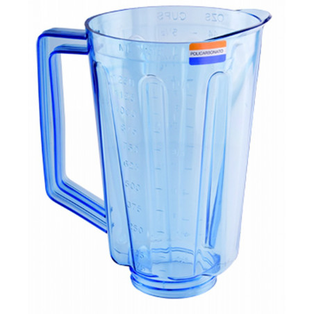 Vaso de licuadora Master tipo Hamilton policarbonato azul | Refacciones para LICUADORA