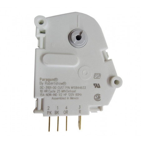 RELOJ DE DESHILO DE 8 HRAS WHIRLPOOL | Refacción y Repuesto para Refrigerador