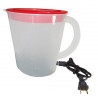 JARRA OVALADA 2.5L CON RESISTENCIA Y CABLE MASTER | Refacción y Repuesto para Cafeteras