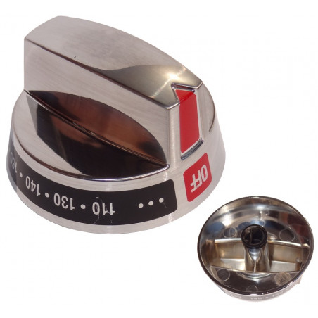 PERILLA GOURMET TERMOSTATO AC. INX. | Piezas para Estufas