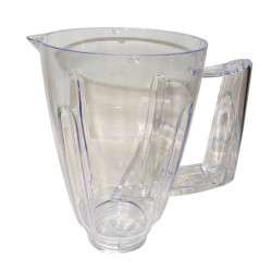 Vaso de licuadora Taurus con tope Isis plástico cristal. | Refacciones para LICUADORA
