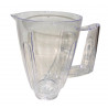 Vaso de licuadora Taurus con tope Isis plástico cristal. | Refacciones para LICUADORA