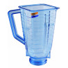 Vaso de licuadora tipo Oster® policarbonato azul grueso | Refacciones para LICUADORA