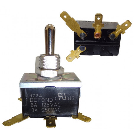 apagador metÃ¡lica reversible 1 vel+pulso | Refacción y Repuesto para LICUADORA