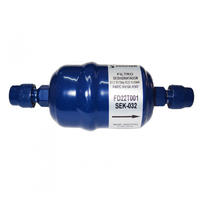 DESHIDRATADOR DE PIEDRA SOLDABLE CON TUERCA