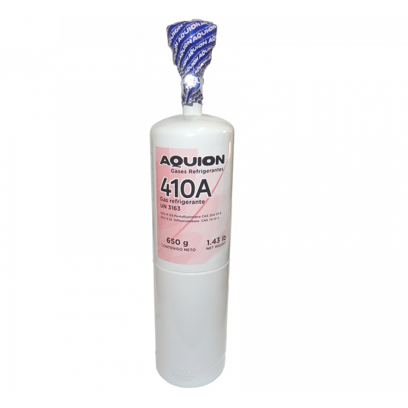 GAS REFRIGERANTE AQUION 410A-650