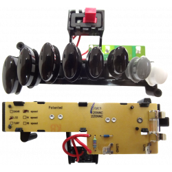 Teclado apagador 12 vel modelo kitchen center | Piezas para LICUADORA