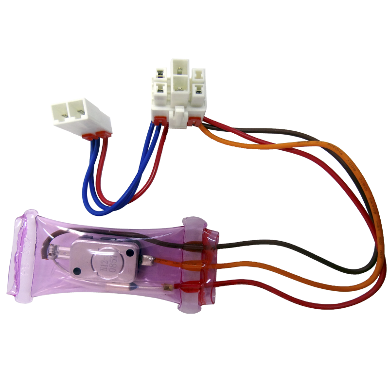 BIMETAL Y FUSIBLE 12A-5C 2 CONECTORES | Refacción y Repuesto para Refrigerador