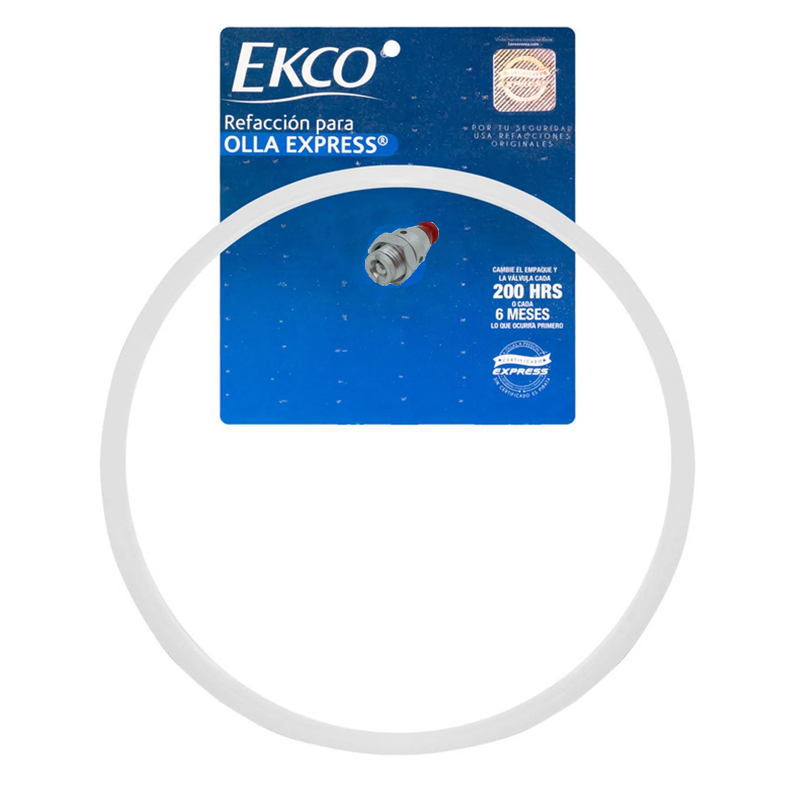 EMPAQUE Y VALVULA DE SEGURIDAD 23 LTS | Refacción y Repuesto para Ollas Express