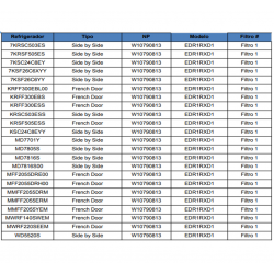 FILTRO DE AGUA CORTO  WHIRLPOOL