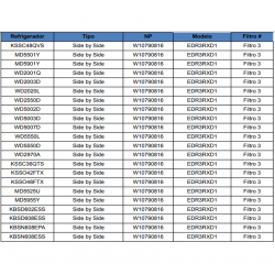 FILTRO DE AGUA WHIRLPOOL | Refacción y Repuesto para Refrigerador