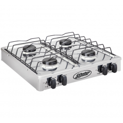 ESTUFA MASTER 4 QUEMADORES INOXIDABLE | Refacción y Repuesto para Estufas