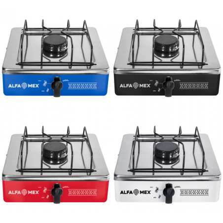 ESTUFA 1 QUEMADOR CUBIERTA INOXIDABLE | Refacción y Repuesto para Estufas