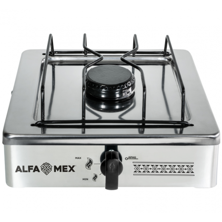 ESTUFA 1 QUEMADOR INOXIDABLE | Refacción y Repuesto para Estufas