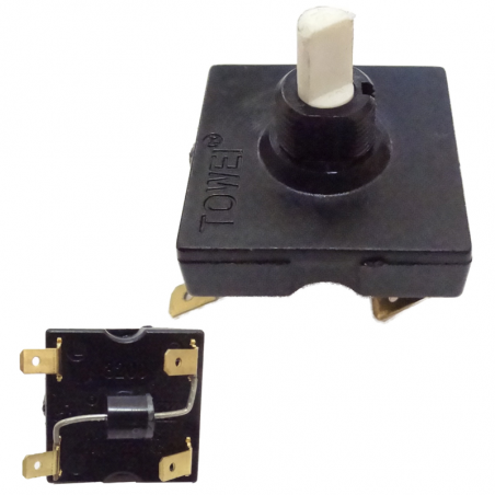 Teclado apagador rot 3 vel con diodo | Refacciones para LICUADORA