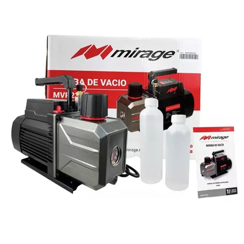 BOMBA DE VACIO 2 ETAPAS MOTOR 1/3 MIRAGE | Refacciones para Refrigerador