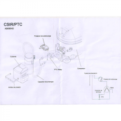 COMPRESOR USO DOMESTICO 1/6HP KOM | Refacciones para Refrigerador