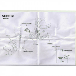 COMPRESOR USO DOMESTICO 1/5HP KOM | Repuestos para Refrigerador