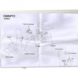 COMPRESOR USO DOMESTICO 1/4HP KOM | Piezas para Refrigerador