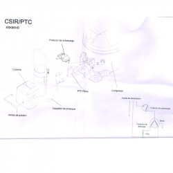 COMPRESOR 1/3HP KOM USO DOMESTICO | Repuestos para Refrigerador
