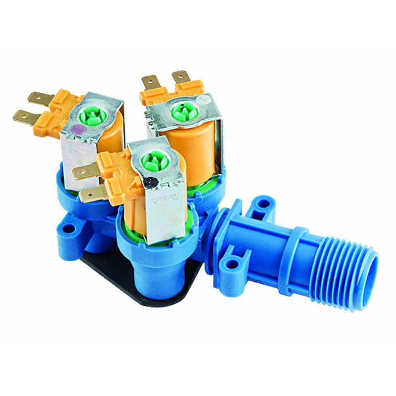 VALVULA BOBINA PARA LAVADORA BOBINA PARA LAVADORA 3 ENTRADAS | Refacciones para Lavadoras