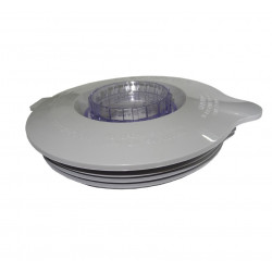 Tapa de vaso con tapon grande gris | Refacciones para LICUADORA