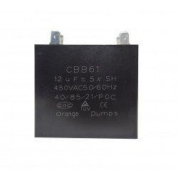 CAPACITOR DE 12 CUADRADO MFD | Refacciones para Lavadoras