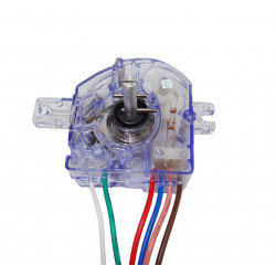 RELOJ MECANICO 1 PERILLA 6 CABLES | Refacciones para Lavadoras