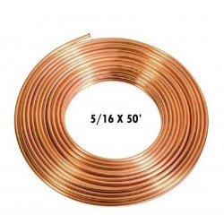 TUBO DE COBRE FLEX REF 5/16 8MMX50 15.24 | Piezas para Refrigerador